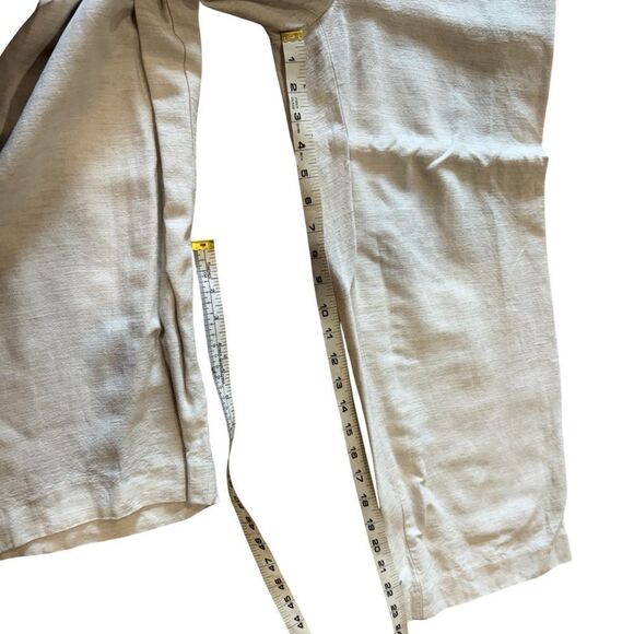 Aritzia Wilfred The Effortless Linen Cropped Pant in Natural Ecru - Picture 14 of 14